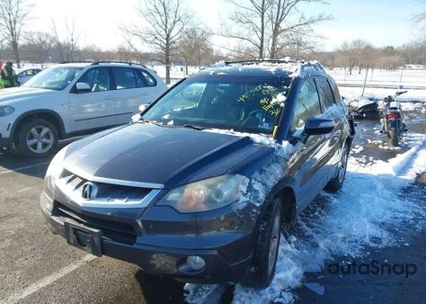 2007 Acura Rdx из США, поврежденный, VIN 5J8TB18507A018369